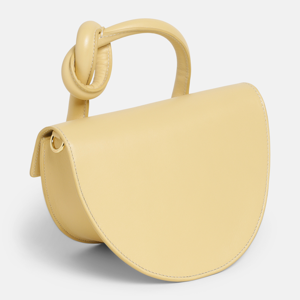 Super Flea Market+Yuzefi+Yellow knot bag+Karlie Kloss1